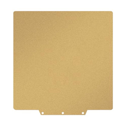 Gold PEI Build Plate for Adventurer AD5X/5M/5M Pro, Textured PEI Spring Steel Flexible Platform Heated Bed for Neptune 3 Pro/4, Kobra, Ender 3/3 Pro/3S1/3v2, CR 20/CR 20 Pro, Ender 5/5 Pro - size: 235x235mm