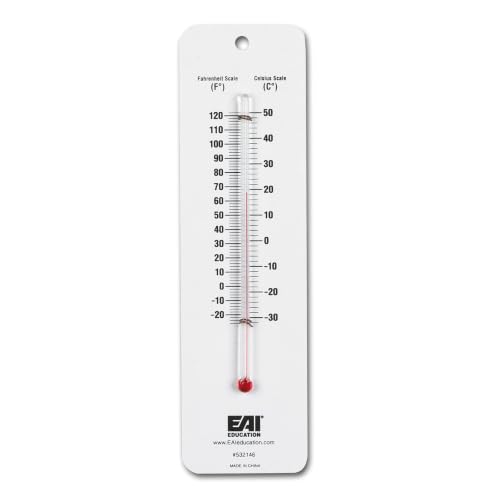 EAI Education Dual Scale Student Thermometer - Set of 10