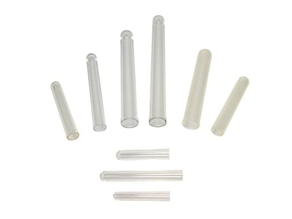 Caplugs Evergreen 214-2380-030 TT Series – Round Bottom Non-Sterile General Purpose Test Tubes 1000 Pack, Natural, Polypropylene, 17x100mm, 16 mL Laboratory Testing, Clarity, Chemically Resistant