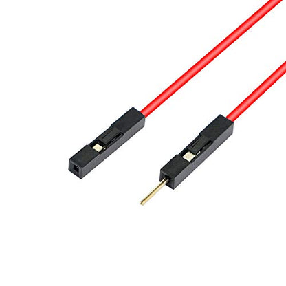 SinLoon Dupont Wire Breadboard Jumper Wires Jumper Wire Male to Female for Arduino Breadboard and Circuit Board 8cm 4 Colors Total 40-Pack(Male to Female)