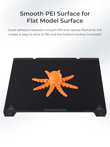 Creality Smooth PEI Build Plate 235 * 235mm, Original Magnetic 3D Printer Build Bed K1/Ender 3 V3 SE/KE/S1/S1 Pro/5 S1 and All 235mm Size 3D Printer - style: K1 Smooth PEI Plate