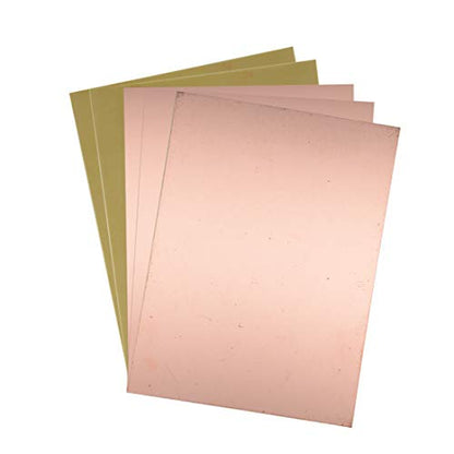 uxcell Single-Sided Copper Clad Laminate PCB Circuit Board, FR4 200x150mm 7.87x5.91 inch, 1.6mm Thickness DIY Prototyping PCB Board, Name Board, 5pcs