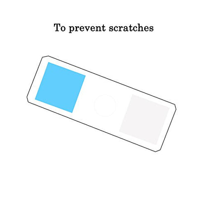 Jiusion 25Pcs Prepared Microscope Slides Set with Fitted Wooden Case
