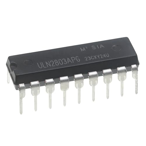 ULN2803 ULN2803APG High-Voltage High-Current Eight-Way Darlington Transistor Arrays NPN IC DIP-18 (Pack of 10pcs) - style: ULN2803