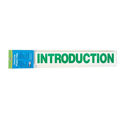 Flipside Products Green Science Fair Titles, Display Board Titles, Projects, School, Kids, Classroom, Pack of 24 - color: Green