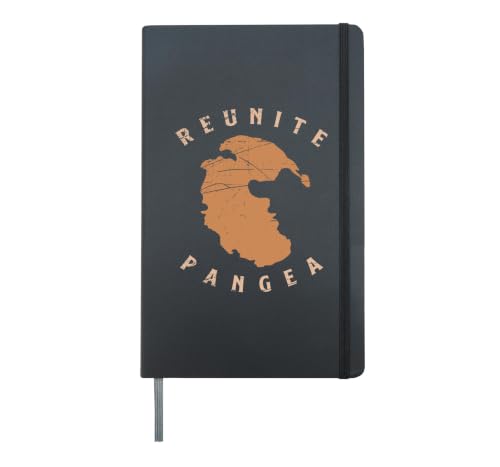 Funny Geologist Gift Idea Science Scientist Geology Hardcover Journal, Black