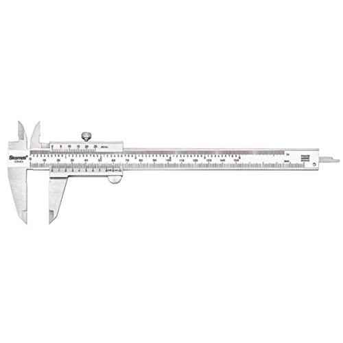 Starrett Vernier Caliper, 0-6" Range, .001" Graduation