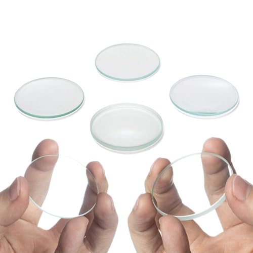 United Scientific® Premium Optical Glass Double Convex and Concave Lens Set of 6, 50mm Diameter, 3 Double Convex (5, 10, 20cm FL) and 3 Double Concave (20, 30, 50cm FL), 6 Piece Set