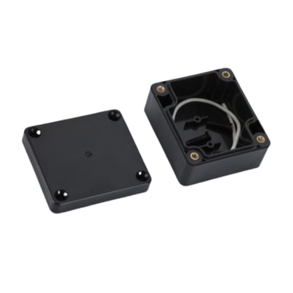 IP65 Waterproof Junction Box ABS Plastic Electrical Enclosure Dustproof and Corrosion Resistant Project Case 2.6×2.3×1.4 inch （65x58x35mm ） 1-Pack - size: 2.6×2.3×1.4 inch（65x58x35mm）