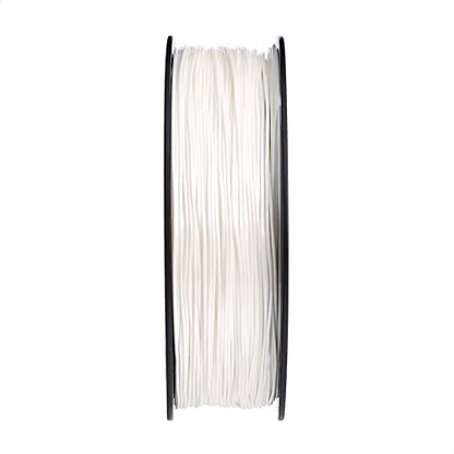 Amazon Basics Silk PLA 3D Printer Filament, 1.75mm, White, 1 kg Spool (2.2 lbs), No Clogging, Odourless, for FDM 3D Printers - color: White