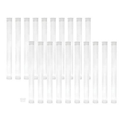The Beadsmith Clear Plastic Tubes, 6" Long Round Tubes - size: 6 x 9/16 inches