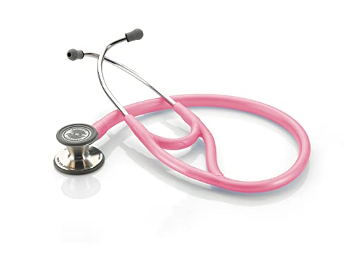 ADC Adscope 601 Convertible Cardiology Stethoscope, AFD Tunable Technology - color: Breast Cancer Awareness Metallic Pink