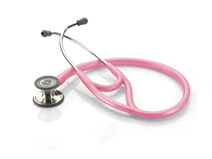 ADC Adscope 601 Convertible Cardiology Stethoscope, AFD Tunable Technology - color: Breast Cancer Awareness Metallic Pink