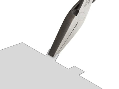 TEKTON Mini Flat Nose Pliers (Serrated Jaw) | PMN21001 - style: Flat Nose Pliers (Serrated Jaw)