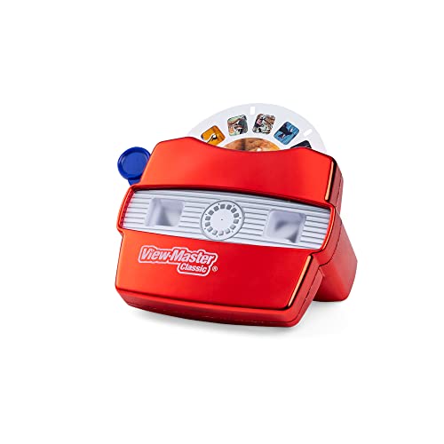 View Master Classic with Discovery Kids Reels - Metallic Viewfinder with 5 Reels Included - STEM, Retro, Nature Learning Toy for Kids and Adults, Toddlers, Ages 3+ - Amazon Exclusive