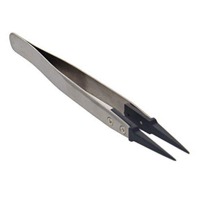 Utoolmart ESD-259A Precision Anti-Static Tweezers - color: 1pcs, size: ESD-259A