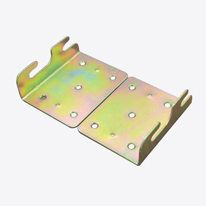 RUIAN Bed Hinge Universal C-Bed Rail Brackets Hinge 2 Hooks Heavy Duty for Bed Frames Headboard Footboard, 4Pcs - color: 4PCS,GREEN