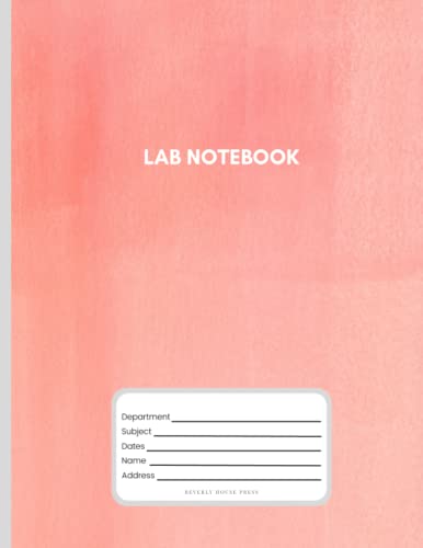 Lab Notebook: Laboratory Notebook bound with soft cover for graduate students and corporate researchers | IP compliant layout | 5x5 Quad Grid | 125 ... (Laboratory Notebooks for Modern Thinkers)