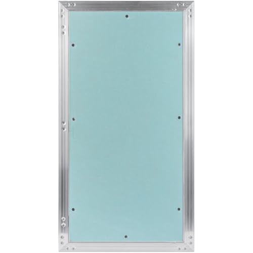 12" x 24" Inch Wall Access Panel - Waterproof Drywall Panel & Aluminum Frame Crawl Space Hatch Door - Plumbing Access Panel for Wall & Ceiling, HVAC - Drywall Access, Cover - size: 12 x 24