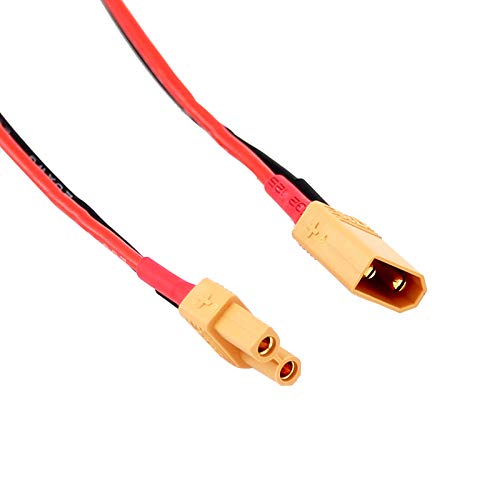 2pairs JST Male to XT30 Male/JST Female to XT30 Female Adapter with 10cm 4in 20awg Wire(BDHI-14)