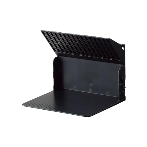 Lihit Lab A3579-24 Single Book Stand Medium Black - color: Black, size: Medium: Width about 5.6 inches (14.2 cm), style: A5