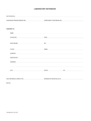 BookFactory Lab Notebook (0.25" Grid), Red, Hardbound, 168 Pages - color: Red, size: 8 x 10 - 168pg