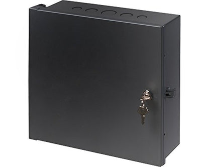 Arlington Industries EB1111BL-1 Electronic Equipment Enclosure Box (Pack of 1), 11" x 11" x 3.5", Black - style: 11" x 11" x 3.5" (Black)