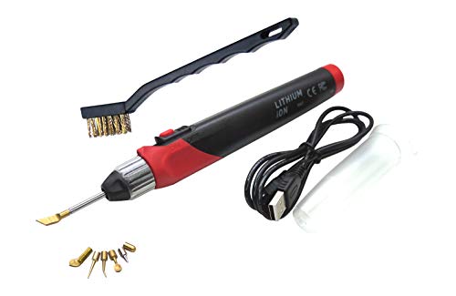 KINGTOOL Cordless 3D Printing Smoothing Tool Kit, 3D Printing Modify Finishing Tool, Cleaning Needle, Scarper
