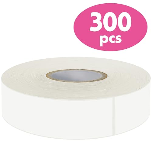 300 Removable Blank Food Labels, Water/Oil/Tear Resistant with Perforation Line for Freezer Food Containers Jars Pantry Organization (Each Measures 1” x 3”) - color: 300-blank, size: 1” x 3”