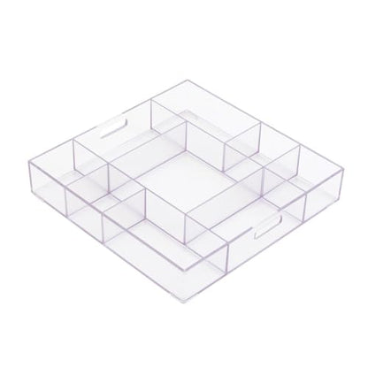 Kaplan Early Learning Company Loose Parts Stackable Tray - Clear
