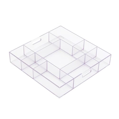 Kaplan Early Learning Company Loose Parts Stackable Tray - Clear