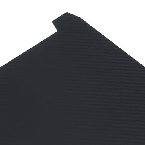 BORDSTRACT Double-Sided Build Plate, PET Carbon Fiber + PEI Spray Texture Spring Steel 235x235mm Without Soft Magnetic Base, Printing Hot Bed Platform with Grooves for K1/S1 3D Printers - style: PEI spray + PET carbon fiber 235*235mm