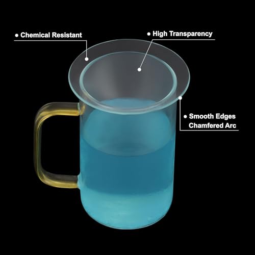 PATIKIL 50mm/70mm/90mm/120mm/150mm Diameter Watch Glass, 1 Set High Transparent Smooth Edges Chamfered Arc Cover Lids for Beakers&Flasks, Evaporation Dish, Laboratory Supplies