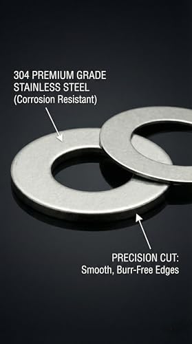 3x5mm Shim Washers RC Stainless Steel 40pc 0.1-0.5mm 3mm ID - size: 3x5