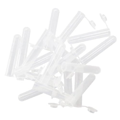 200pcs 10ml Centrifuge Tubes Clear Plastic Vials EP Lab Vials - style: 200pcs 10ml