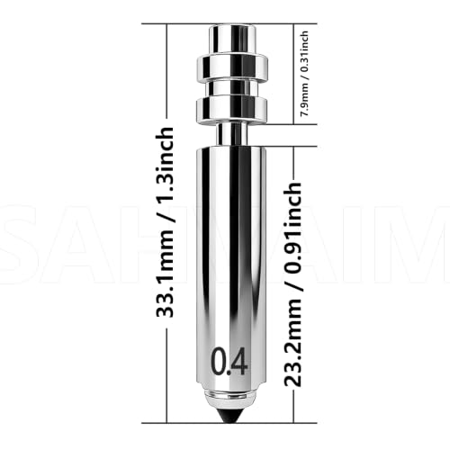 3 Pack 0.4mm Hotend Nozzles for Anycubic Kobra 4 & Kobra X, Integrated Hardened Steel Quick-Swap High Temperature High Flow Replacement Nozzle, Includes 3 Silicone Socks & 3 Cleaning Brushes - style: 3 PK 0.4MM Kobra X Nozzle Kit