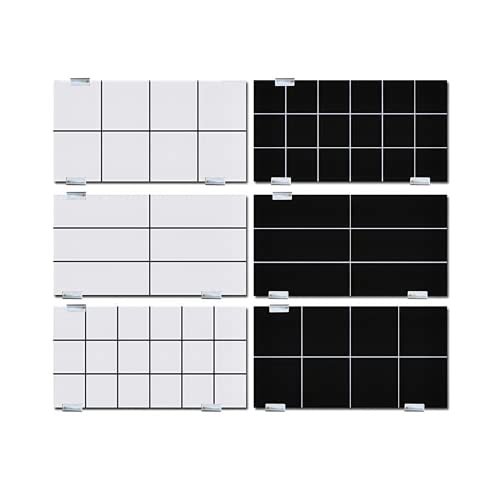 8 Pcs 10mm Stainless Steel Tile Bracket, Black U Bracket - size: Black 10mm/0.39"