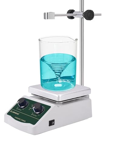 LHS-2 Magnetic Stirrer Hot Plate, 300°C/572°F, 2000RPM, 2L - size: C