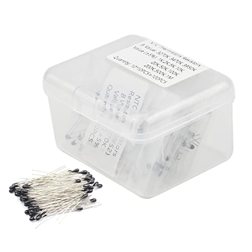 NTC Thermistors Resistors MF52 3950K 10 Values 100PCS Kit Assortment