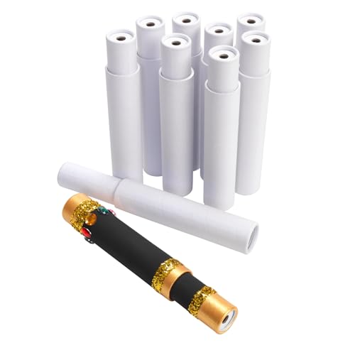 Colorations Decorate Your Own Telescopes, Set of 10, 11" L x 1.5" D