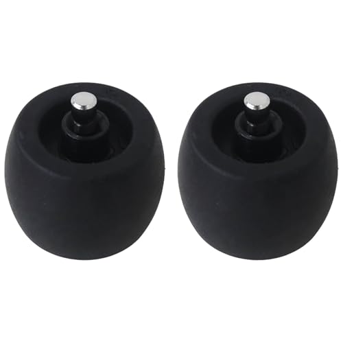 Replacement Front Wheel Set (2 Pack) – Wear-Resistant ABS Plastic – Fits for Shark IQ R101AE/ RV1001AE/ UR1100SRUS/ AV1002AE/ AV1010AE/ RV100AE