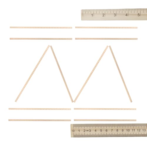 12 Pcs 39 Inches Wooden Rulers Meter Stick Yard Sticks Double Sided for Classroom School Clothing Measuring Home Office 39in(100cm)