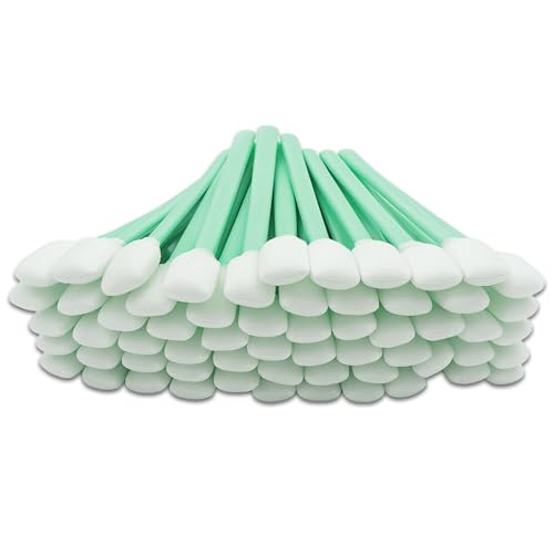 50PCS Foam Cleaning Swabs – Anti-Static Lint-Free Applicators for Printers, Cameras, Optical Lenses & Electronic Equipment