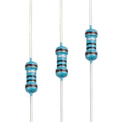 100pcs 1 ohm Resistor 1/4w (0.25 Watt) ±1% Tolerance Metal Film Fixed Resistor, Multiple Values of Resistance Optional - size: [E6P001] 1 ohm