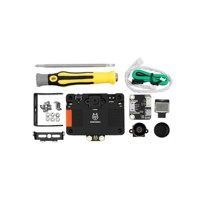 HUSKYLENS 2 Plus Kit - 6 Tops Edge AI Vision Sensor with 116.6° Wide-Angle Camera & WiFi Module for Arduino, ESP32, Raspberry Pi