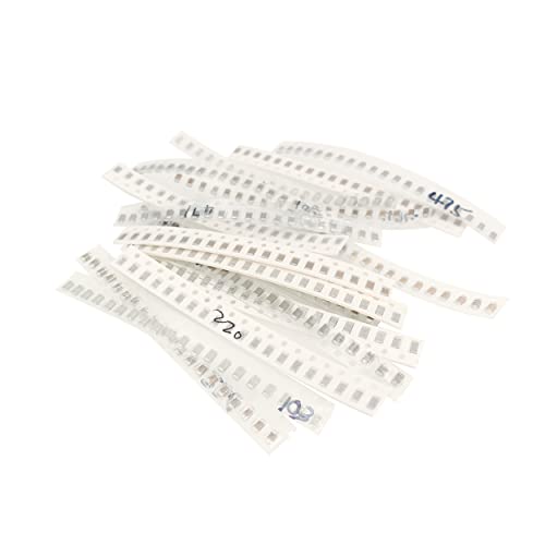 320PCS 1206 SMD Ceramic Capacitor Assortment Kit 10pF-22uF - size: 320 PCS 16 values 1206