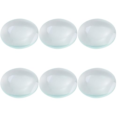 ULTECHNOVO Concave Lens Set, Optical Glass Double Convex and Concave Lens Set, 30mm Diameter, 3 Double Convex