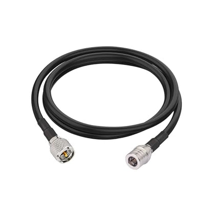 MINI-UHF Adapter MINI-UHF Male to QMA Male RG58 Cable 3.3 feet - color: QMA Male to MINI-UHF Male Cable