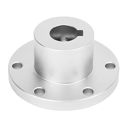 RC Flange Shaft Coupling, Transfer Coupler Aluminum Alloy High Strength 0.55in for RC Car Motor and Gearbox