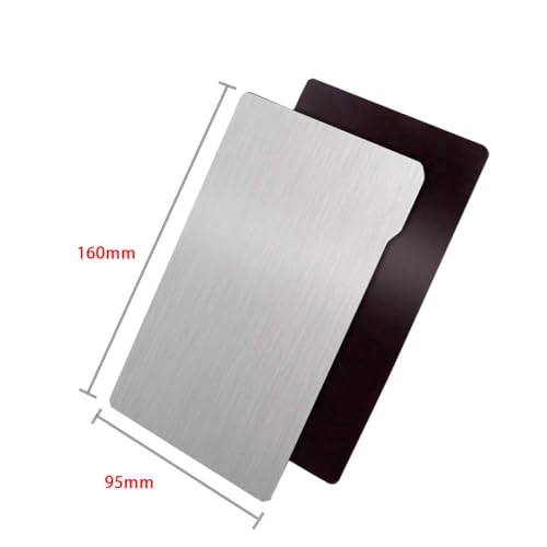 KOYOFEI 2PCS Resin 3D Printer Flex Build Plate for Anycubic Photon Mono 2, Spring Steel Flexible Plate and Magnetic Base Platform for Photon Mono 2 - size: Mono 2(160*95mm)